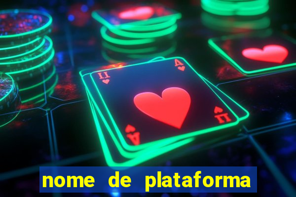 nome de plataforma de jogos